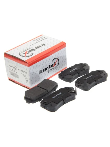 Колодки тормозные HYUNDAI Accent KIA Rio (05-) задние (4шт.) KORTEX