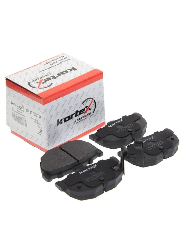 Колодки тормозные HYUNDAI Elantra (XD) (00-),Coupe (02-) KIA Cerato (03-) задние (4шт.) KORTEX
