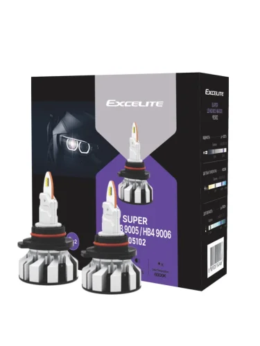 Лампа светодиодная 1224V HB3HB4 P2022d +250% 6000K (2шт.) Led Cool White Super EXCELITE