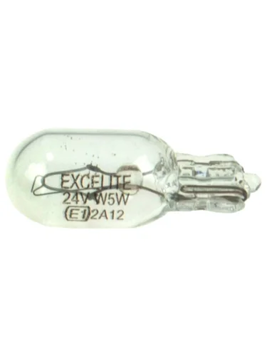 Лампа 24V W5W W2.1x9.5d Standart EXCELITE